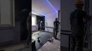 Futuristic Gaming Room Transformation 🔥 From Ruined Space to Ultimate RGB Setup Cinematic Timelapse
