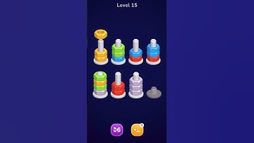 How to Beat Nut Sort Level 15 | Nut Sort Level 15 Walkthrough