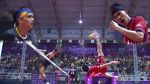 Sepak Takraw - Thailand VS Malaysia ! Final Match !
