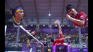 Sepak Takraw - Thailand VS Malaysia ! Final Match !