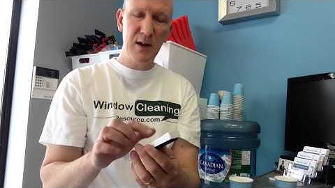 Tool Talk with Mark the Window Cleaner #88 TDS Meter