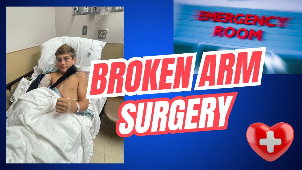 Операция на сломанной руке!