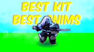 BEST KIT AND ANIMATIONS IN ROBLOX BEDWARS!