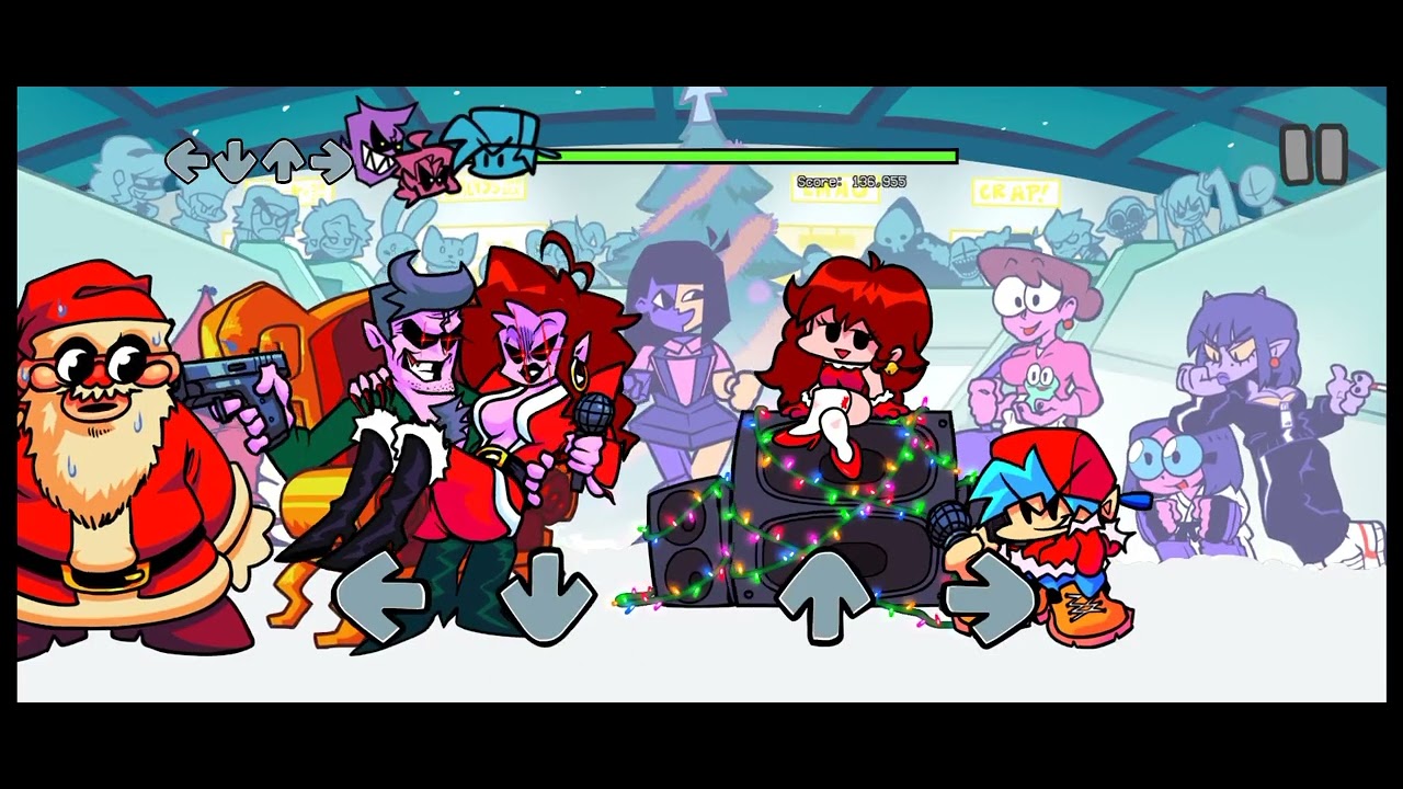 Playing my fav game | friday night funkin| Erect mode