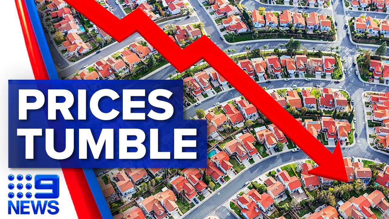 Property prices tumble in biggest yearly drop since global financial