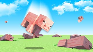 Teardown RAINING Minecraft Pigs!