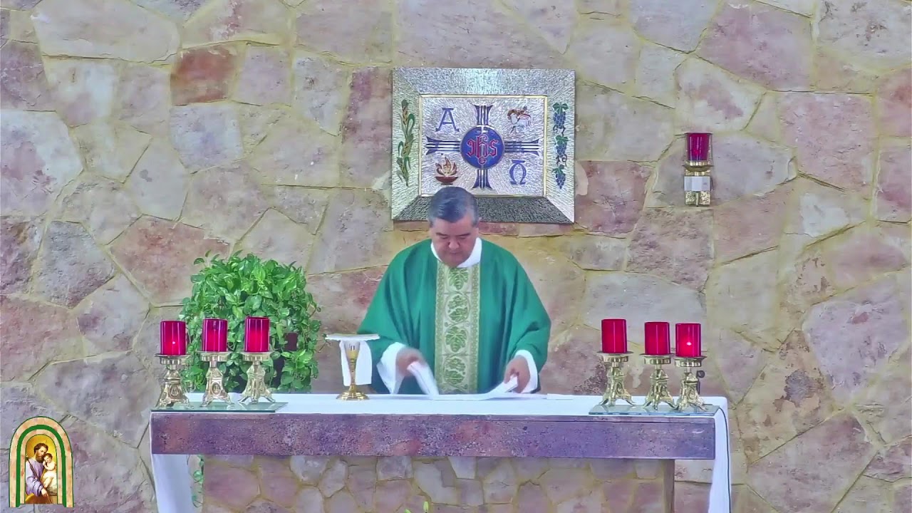 Misa de hoy Martes 9 de Julio 2024. Parroquia de San José, La Poza