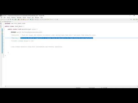 Java 8 distinct, filter, sort, map and foreach operations.