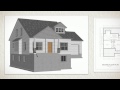 Cottage House plans #267 AutoCAD DWG Blueprints Cottage House plans #267 AutoCAD DWG Blueprints