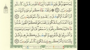 سورة البقرة صفحة ١٤ مصحف التجويد