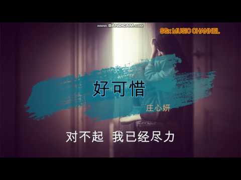 庄心妍 好可惜 好可惜终于失去你 高音质歌词版 Youtube