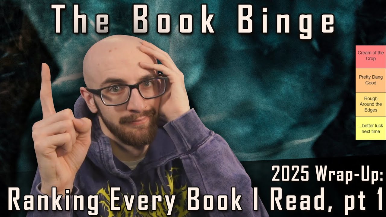 Tier List: Ranking EVERY BOOK I Read in 2025! (Part 1) | The Book Binge, Ep. 287