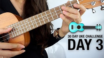 DAY 3 - HOW TO PLAY THE CHROMATIC SCALE - 30 DAY UKULELE CHALLENGE