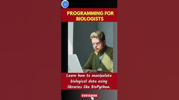 PROGRAMMING for Biologists| Roadmap to Learn Programming for biologist  #bioinformatics  #biotech