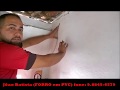 Como colocar forro de PVC Fácil! forro PVC, como instalar parte 2