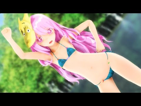 【東方MMD】ビキニこころちゃんで有頂天ビバーチェ【東方偶像郷 MMD】