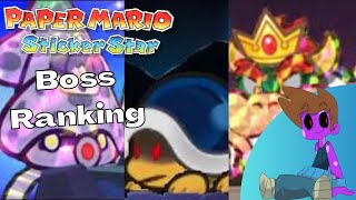 Ranking the Bosses from Paper Mario Sticker Star