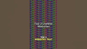 Top 3 Totally Useless (But Weirdly Fun) Websites 🤯