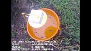 INTEGRATED PEST MANAGEMENT USING LIGHT TRAP