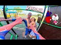 SPIDER-MAN TWINS CAN'T GET RID OF CRAZY GIRL IN LOVE ( Romantic ParkourPOV Funny)