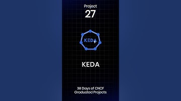 📈 KEDA – Event-Driven Autoscaling for Kubernetes | CNCF Graduated Project #27