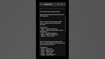 Types of System Calls in Operating System | Process, File, Device, and More Explained