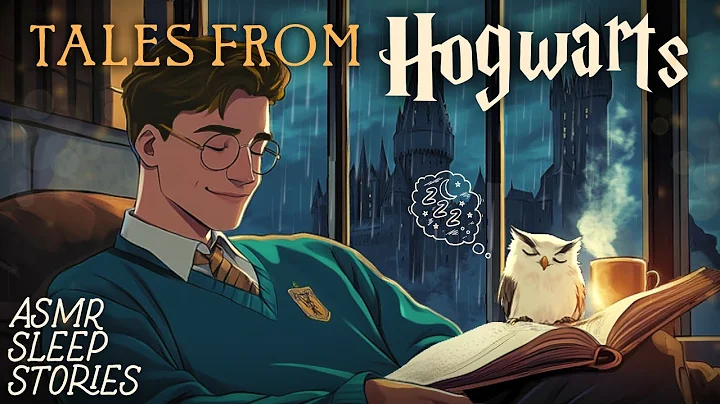 Sleep to 6 Hours of Hogwarts Tales | Cozy Harry Potter Bedtime Stories with Rain Ambience