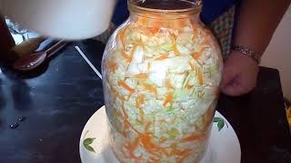 ВСЕГДА УДАЧНАЯ КВАШЕНАЯ КАПУСТА С ХРЕНОМ! ХРУСТЯЩАЯ И ОЧЕНЬ АРОМАТНАЯ! ВСЕГДА УДАЧНАЯ КВАШЕНАЯ КАПУСТА С ХРЕНОМ! ХРУСТЯЩАЯ И ОЧЕНЬ АРОМАТНАЯ!