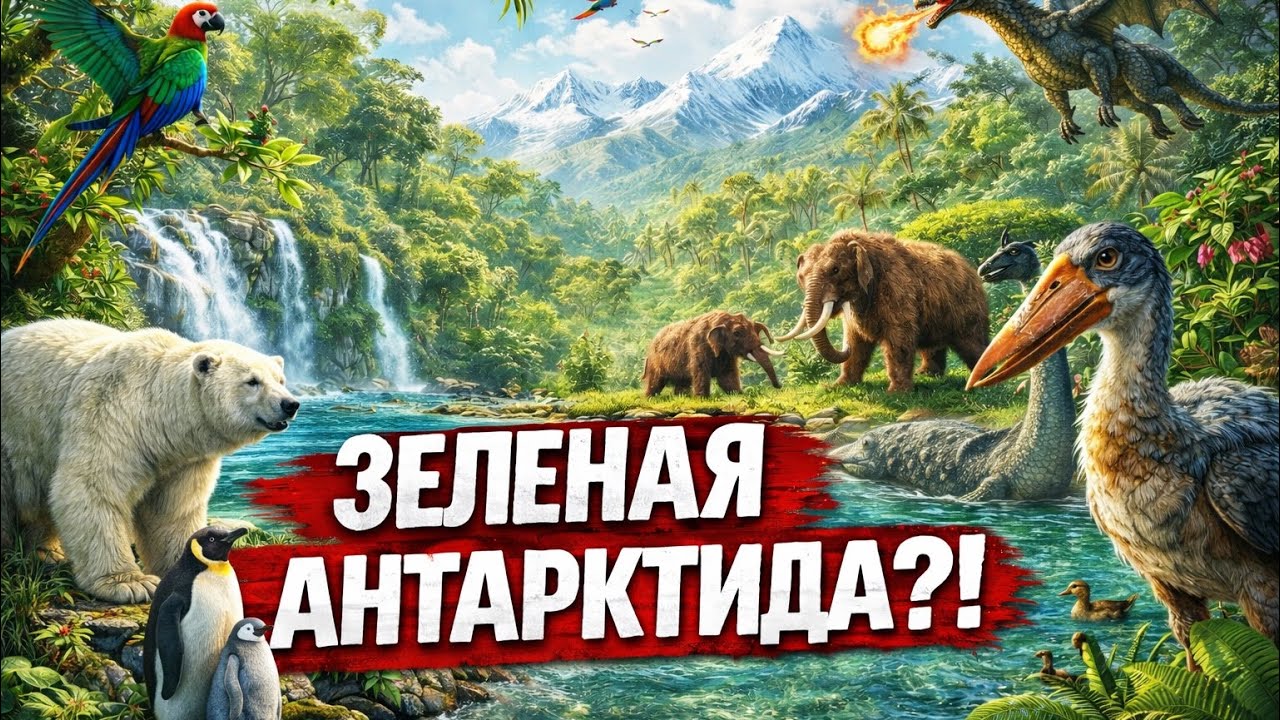 ЭОЦЕН : АНТАРКТИДА В ЗЕЛЕНИ ? | Документальный фильм для сна |