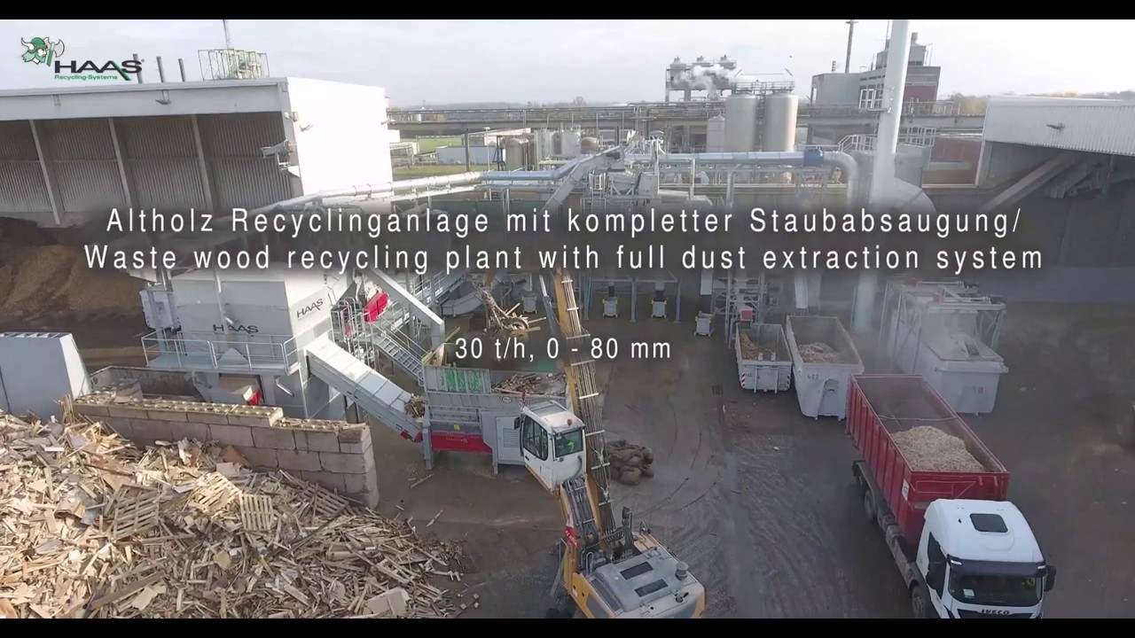 RECICLAJE DE MADERA | PLANTA DE RECICLAJE HAAS