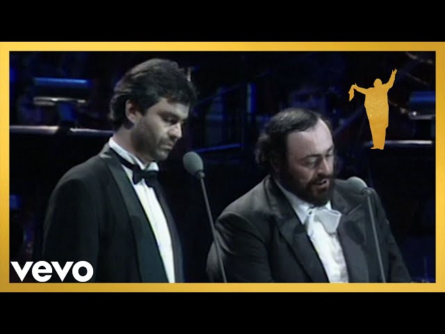 Luciano Pavarotti, Andrea Bocelli - Notte 'e piscatore (Official Live Performance Video) class=