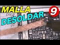 Malla para desoldar en la MicroSoldadura