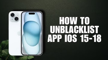 How to Unblacklist App iOS 15-18: Fix Unable to Verify and Un-Revoke Certificate - Full Guide✅