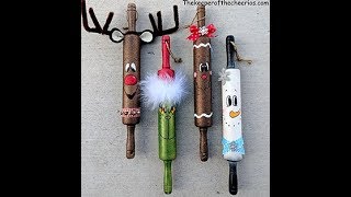 Christmas Rolling pins