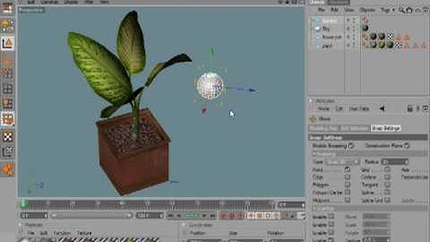 Tip - 10: Snapping Tools in Cinema 4D