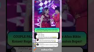 Defan  panah Asmara Bikin Baper Massal  Konser Raya Indosiar afanda5 sridevida5 fyp shorts