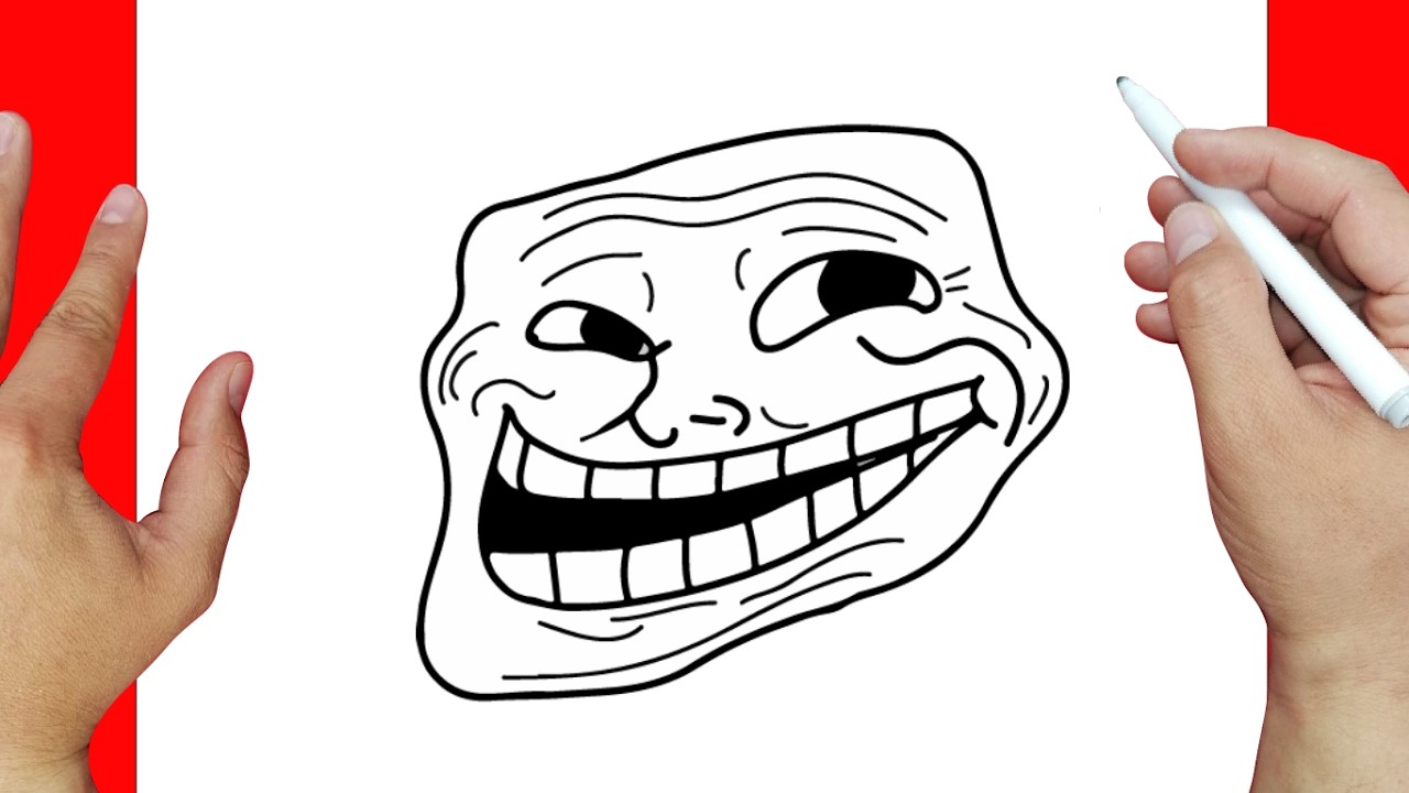 Cómo dibujar a trollface | Dibujos fáciles - YouTube c-mo-dibujar-a-trollface-dibujos-f-ciles-youtube