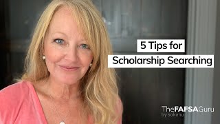 5 helpful tips for scholarship searching
