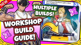 ROCKPASA! BEST BUILDS! WORKSHOP OF BRILLIANT LIGHT FULL GUIDE! NORMAL MODE! [Solo Leveling: Arise] screenshot 1