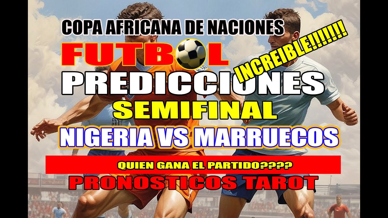 🔮PREDICCIONES⚽COPA AFRICANA DE NACIONES 🏆Prediccion  