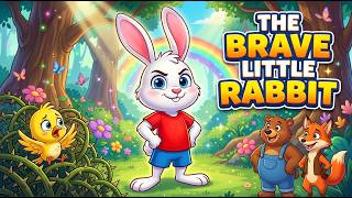 The Brave Little Rabbit 🐰 | Heartwarming 2D Cartoon Story for Kids | Moral Story in English |