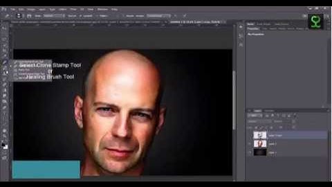 How to create head peel in Photoshop