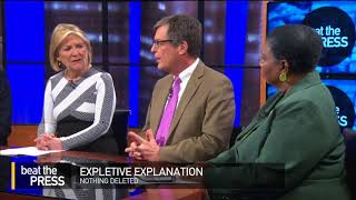 Beat the Press: Expletive Explanation