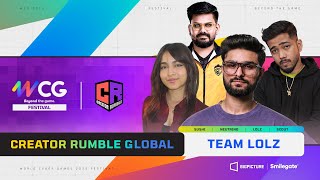 Team India Playing WCG Festival 2025 FINAL DAY | Ft. @LoLzZzGaming @officialscoutop @citysushifr