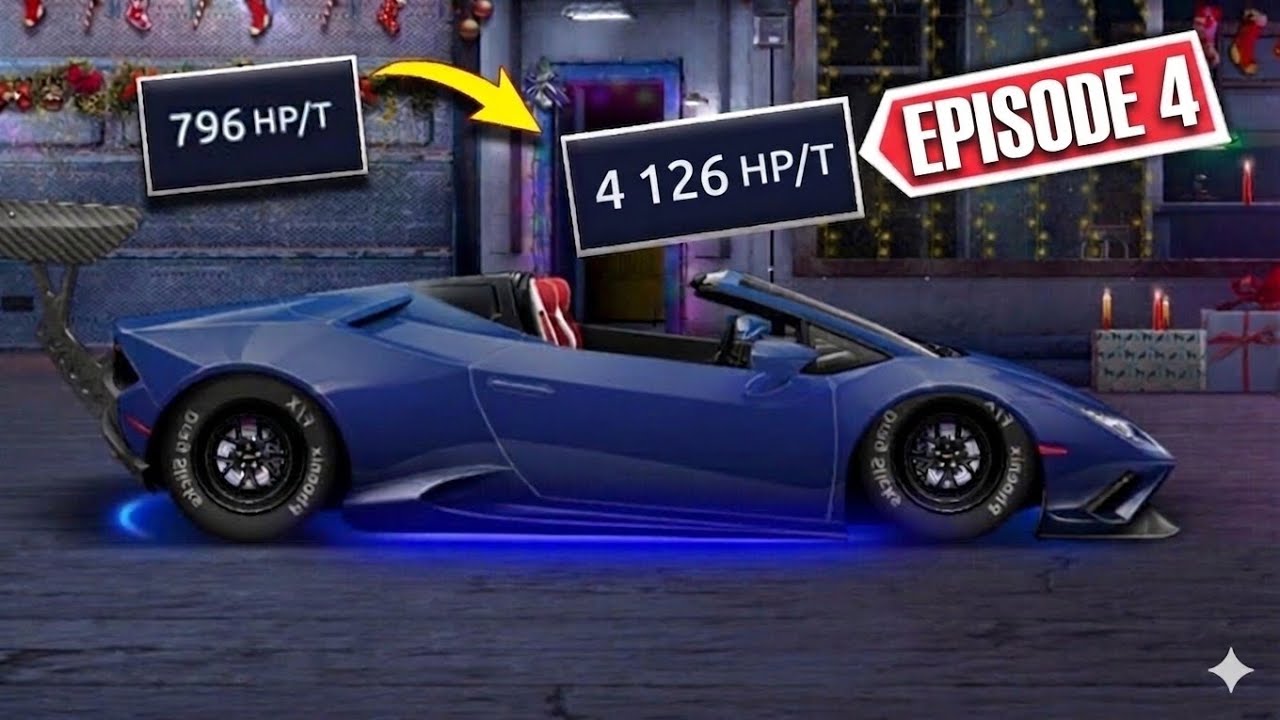 🏁 MAXED OUT Lambo Huracan in Drag Racing Streets! 🚀 | Episode 4: No Pay-to-Win, Just Pure Grind!