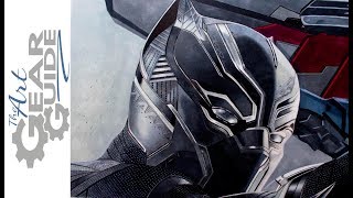 Black Panther Speed Drawing
