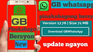 Paano i-downland gb whatsapp update Bagong pinakabagong bersyon GB whatsapp update 2024