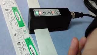 transparent label sensor setting transparent label sensor setting