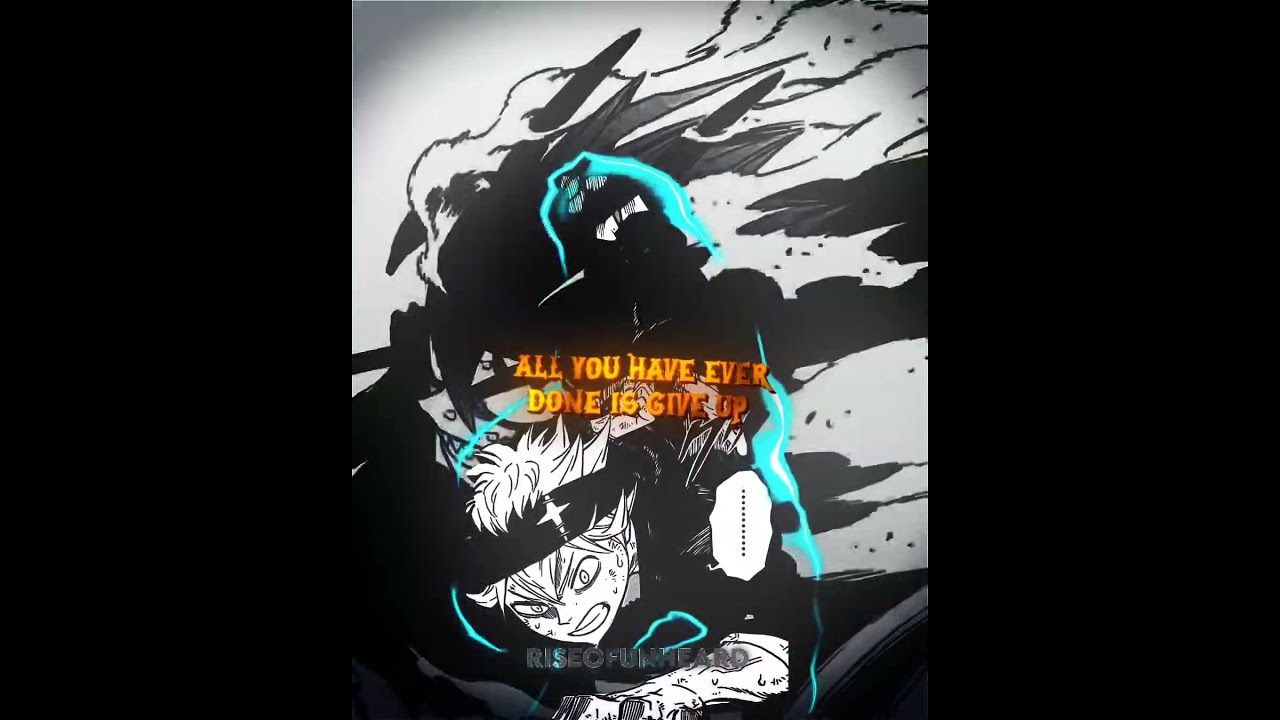 ASTA MOTIVATIONAL VIDEO | ASTA MOTIVATION | ASTA EDIT | BLACK CLOVER | " YOU LOCKED YOURSELF AWAY "