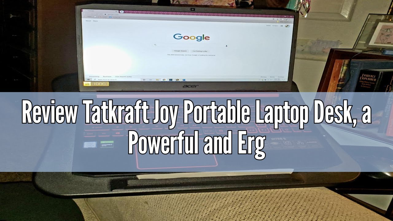 Review Tatkraft Joy Portable Laptop Desk, a Powerful and Ergonomic Lap